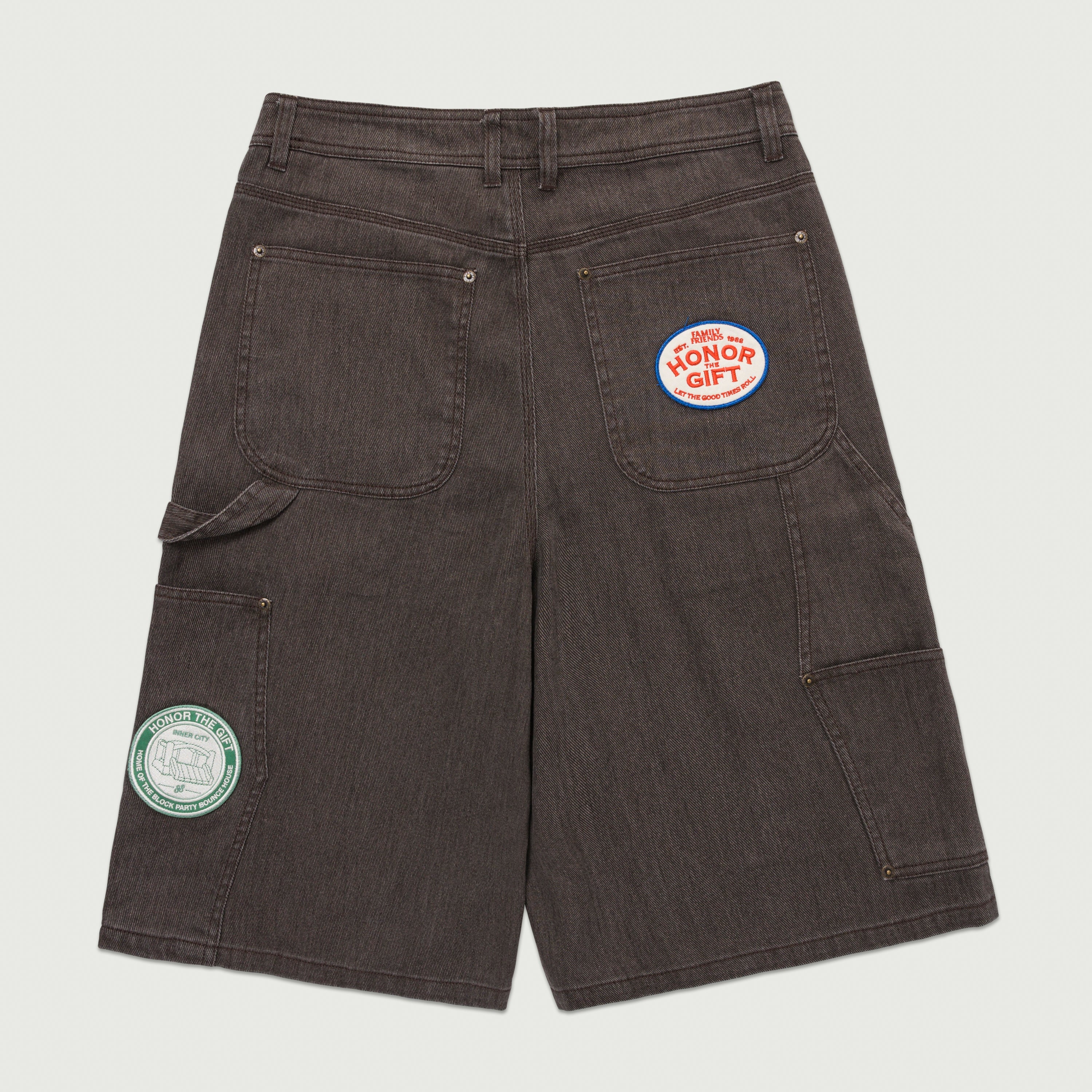 Twill Carpenter Short - Black