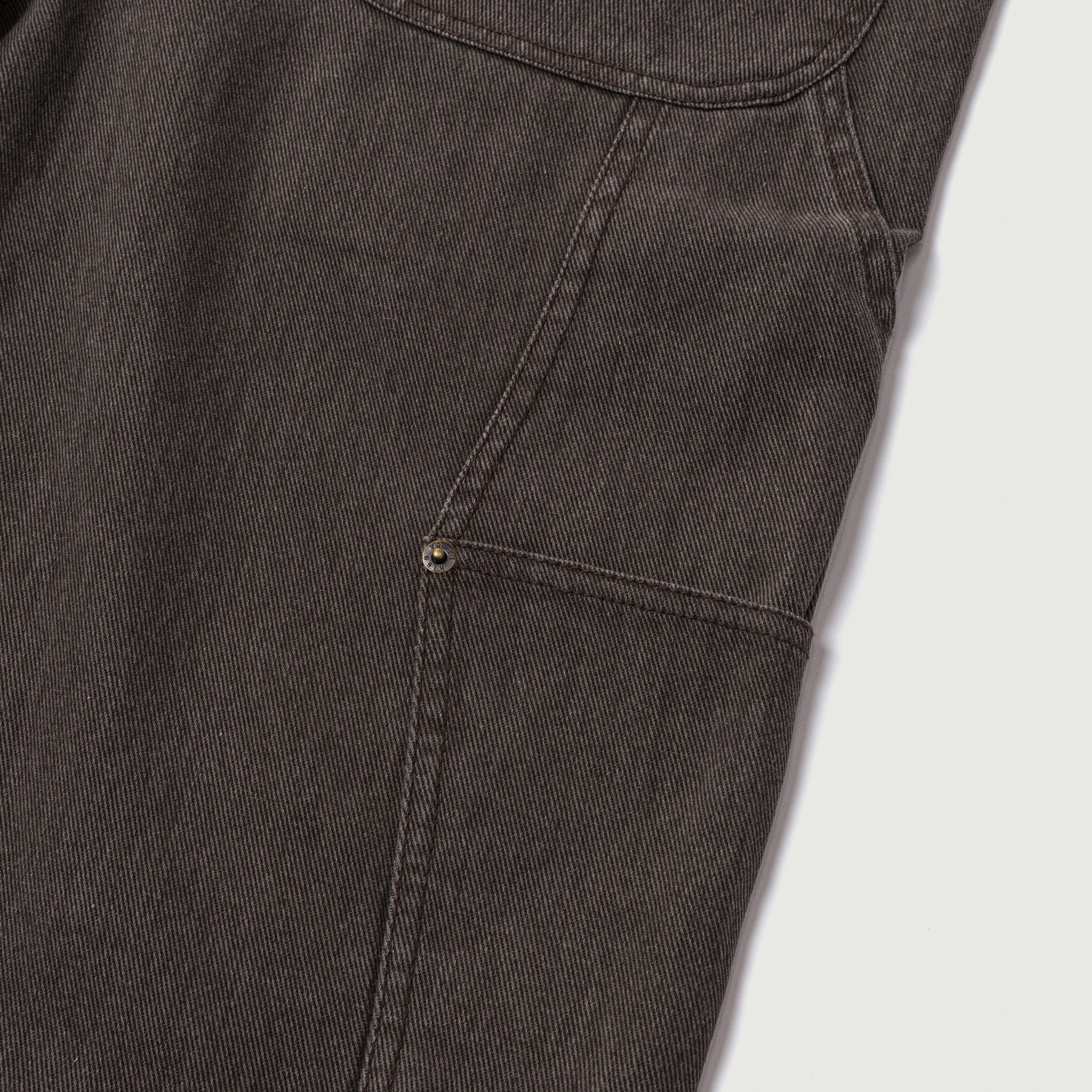 Twill Carpenter Short - Black