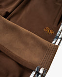 Real Camo Striped Baggy Pants - Brown