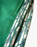Real Camo Striped Baggy Pants - Hunter Green