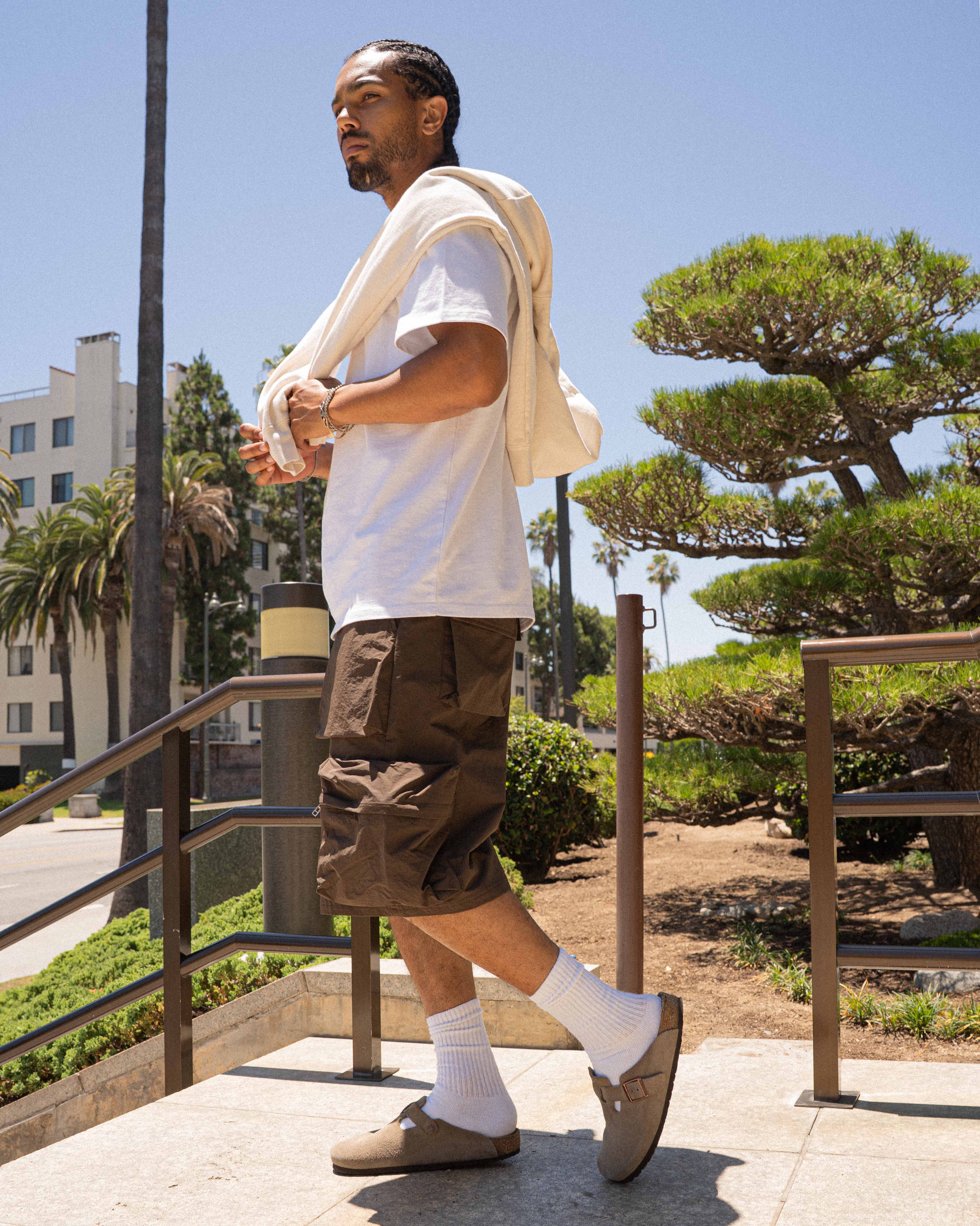 EPTM Rocky Cargo Shorts - Brown