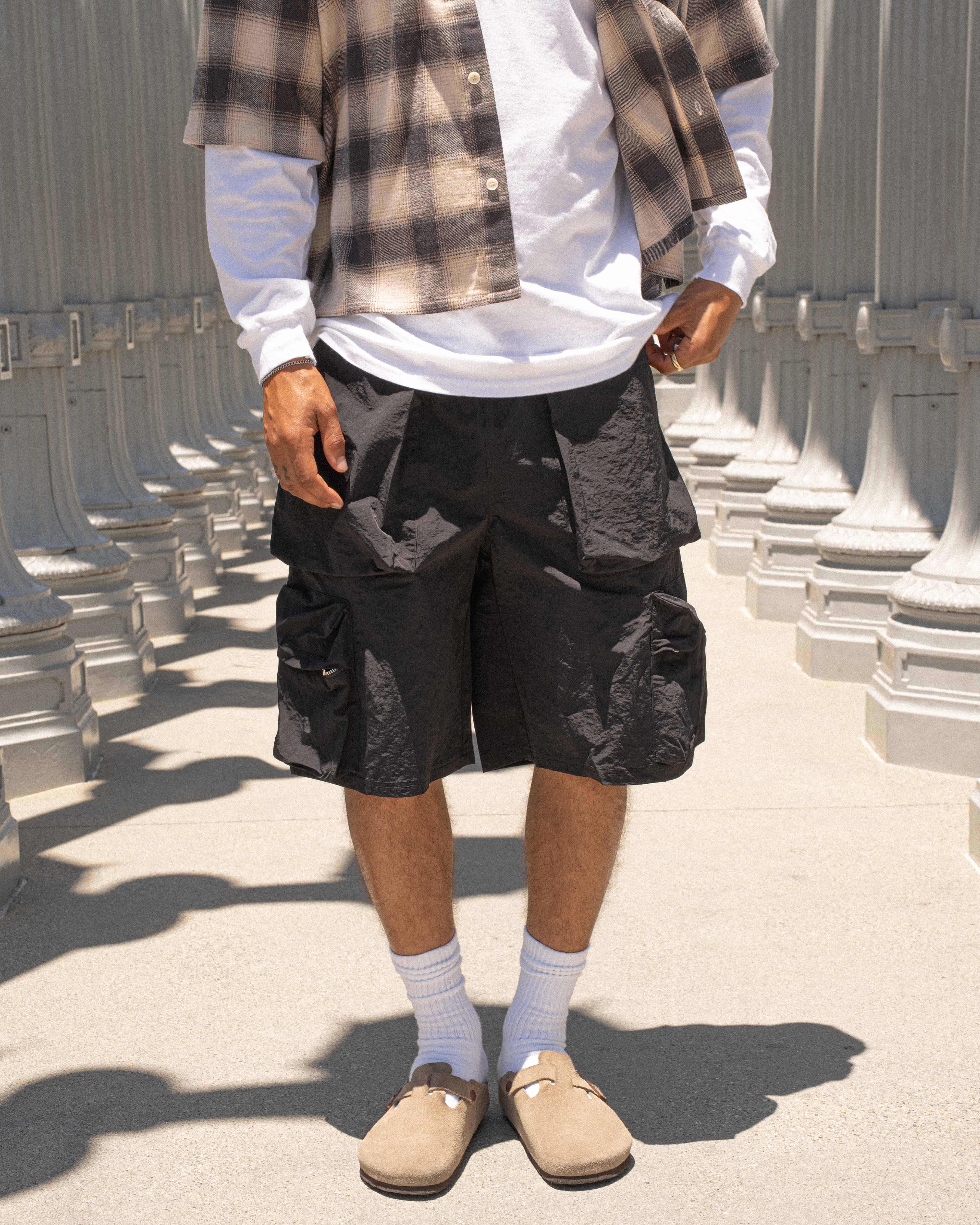 EPTM Rocky Cargo Shorts - Black