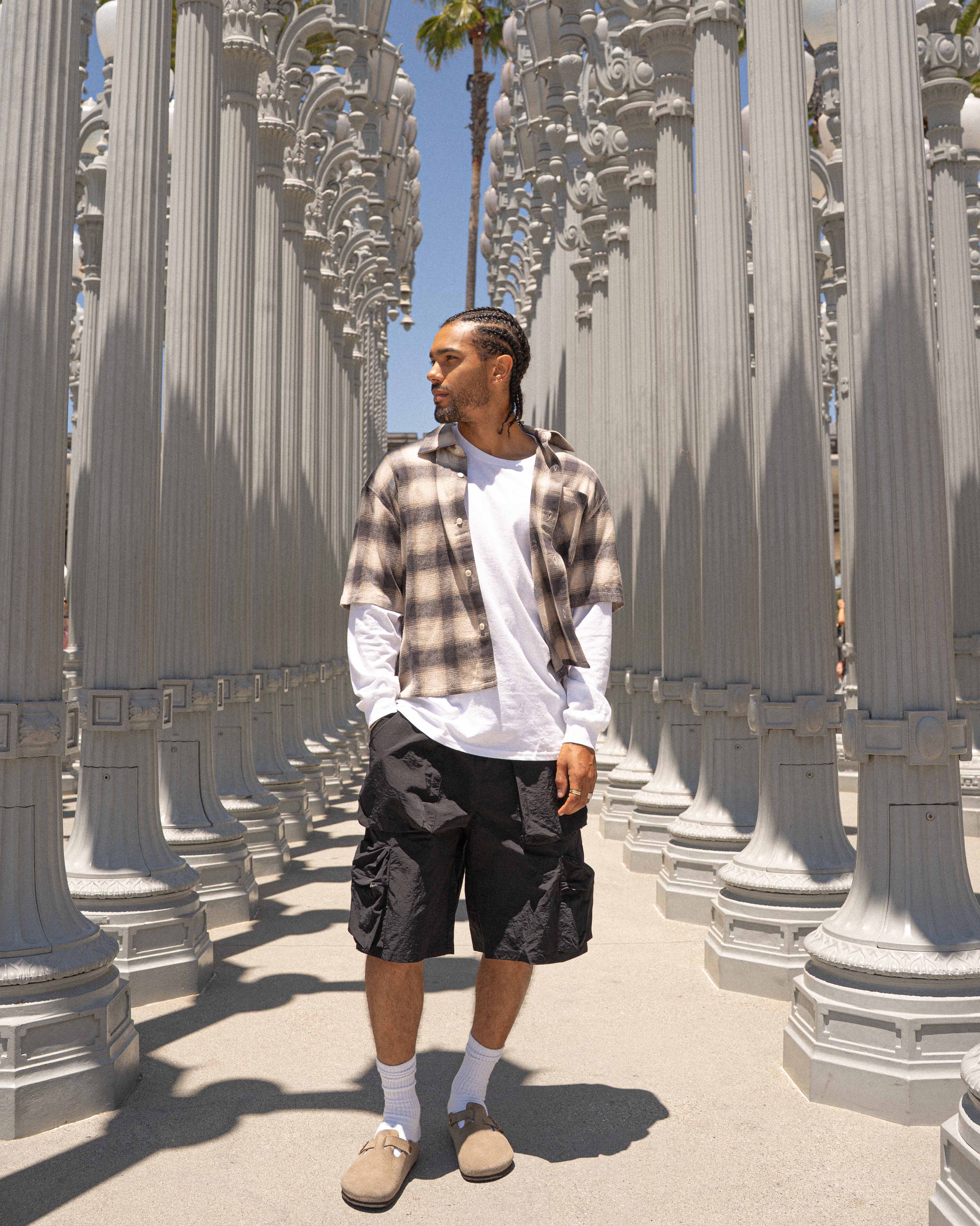 EPTM Rocky Cargo Shorts - Black