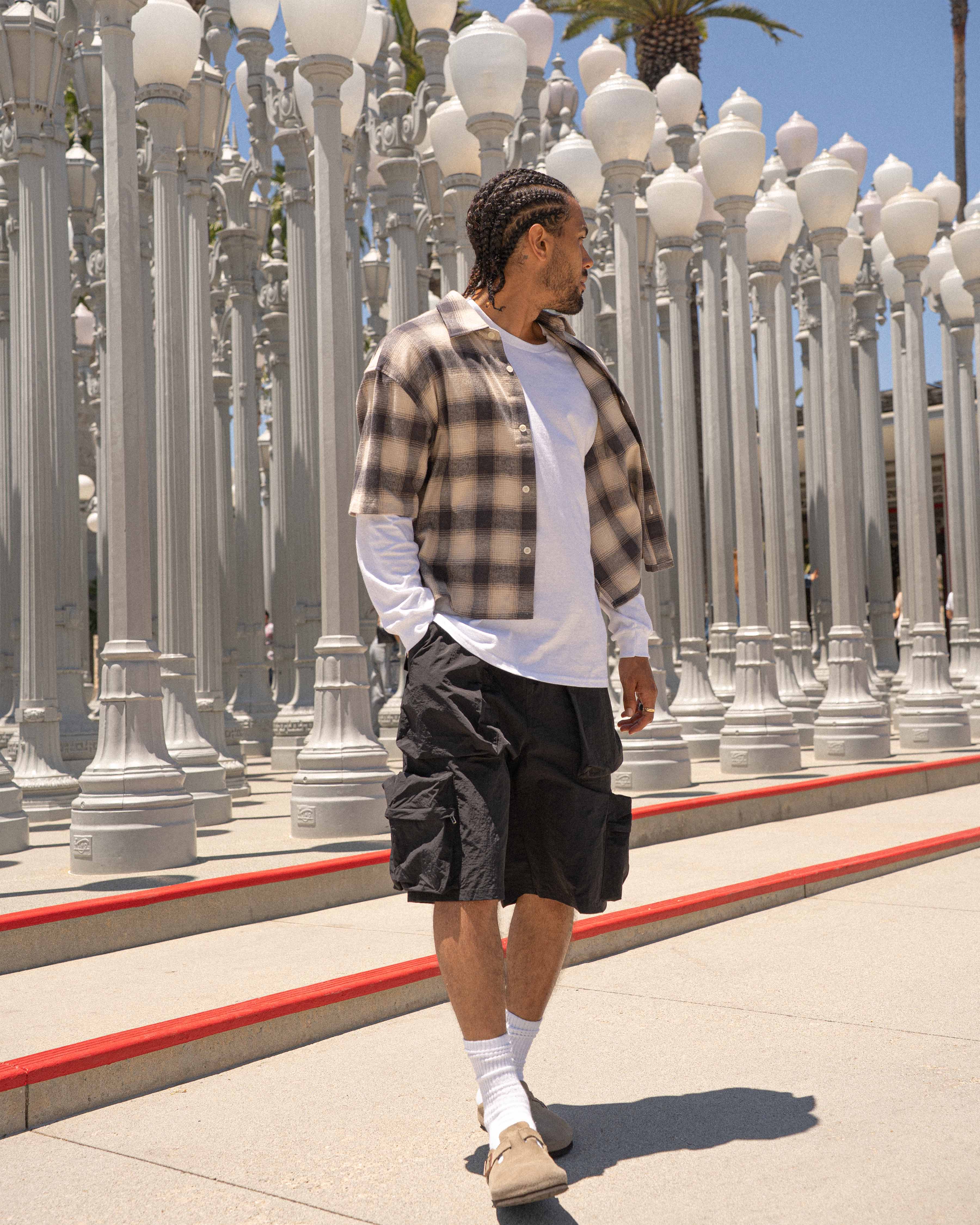 EPTM Rocky Cargo Shorts - Black