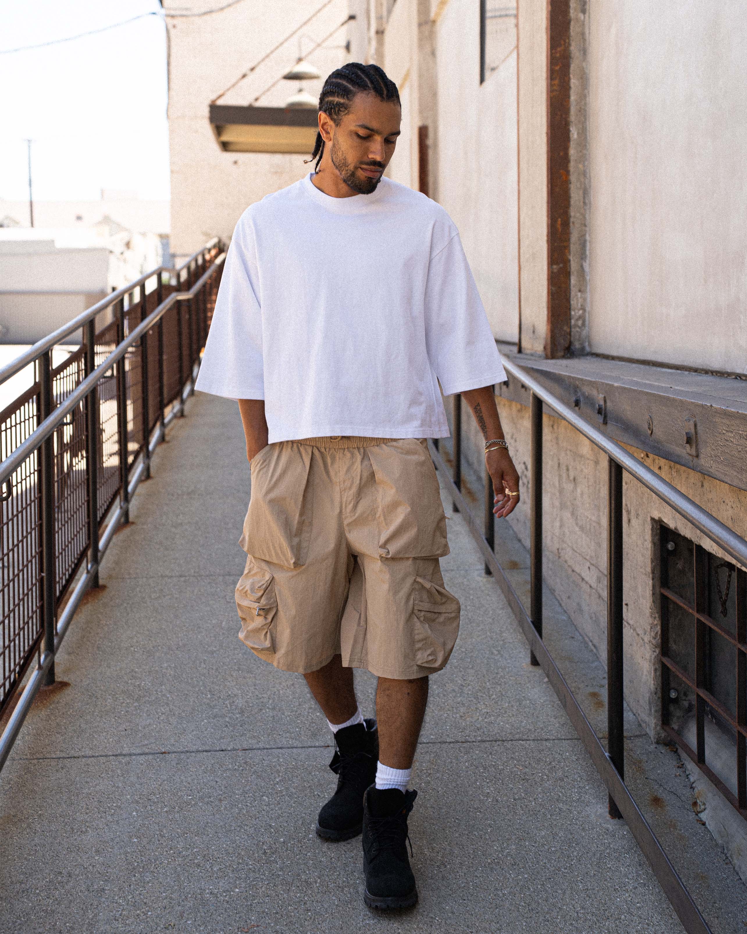 EPTM Rocky Cargo Shorts - Khaki