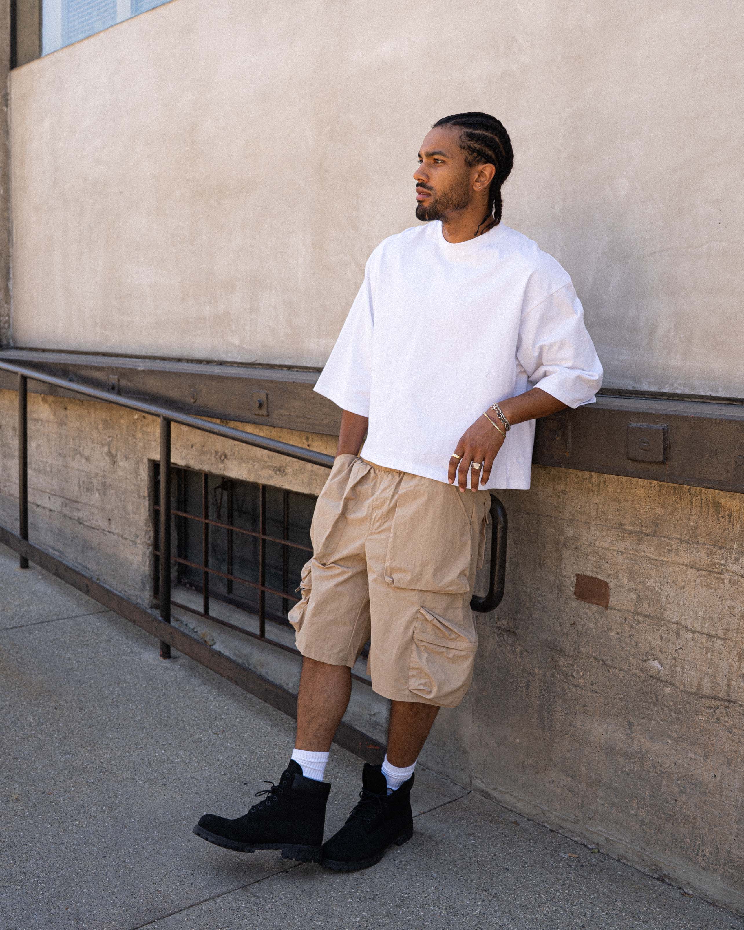 EPTM Rocky Cargo Shorts - Khaki