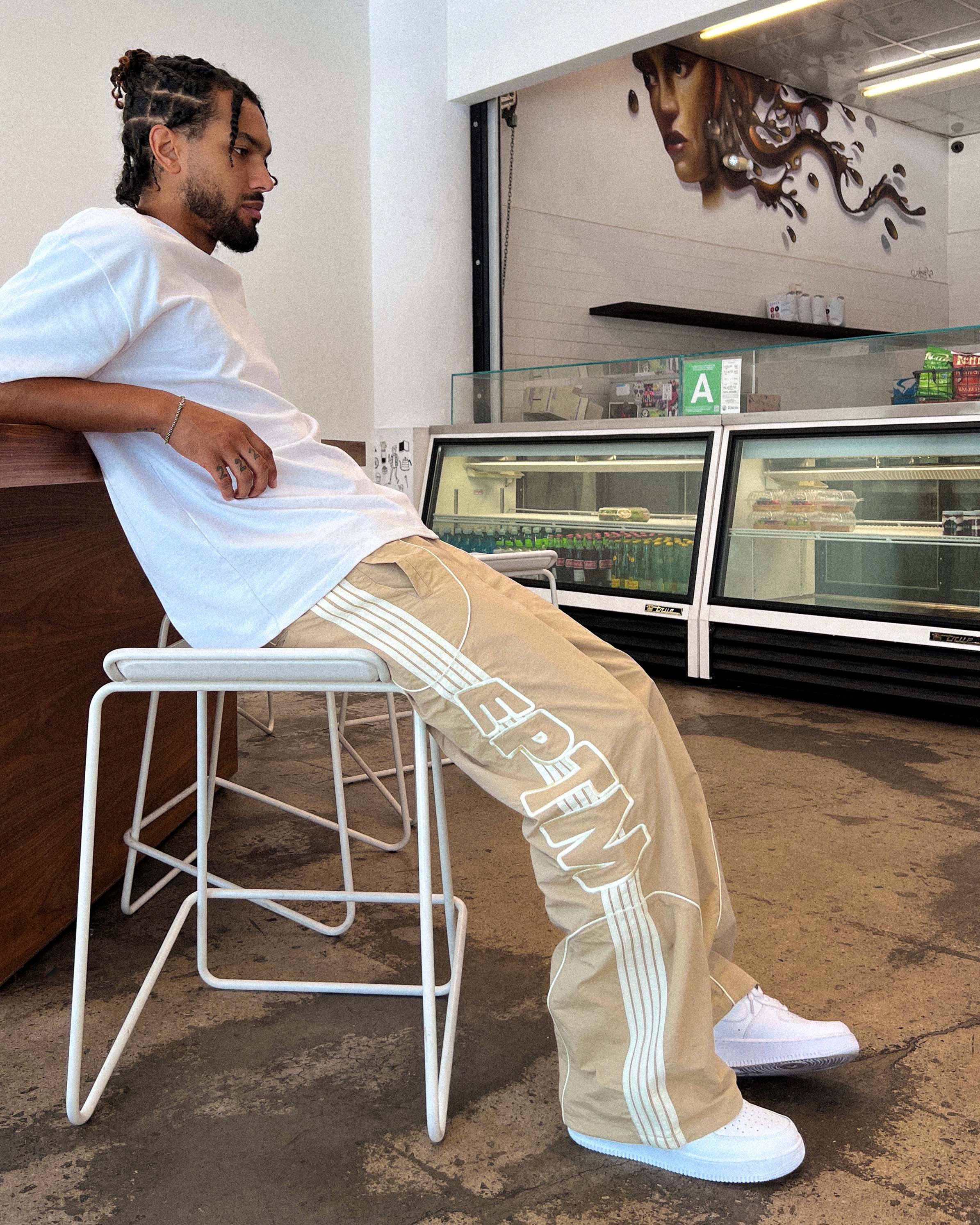 EPTM Roshi Track Pants - Khaki