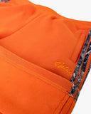 Real Camo Striped Baggy Pants - Orange
