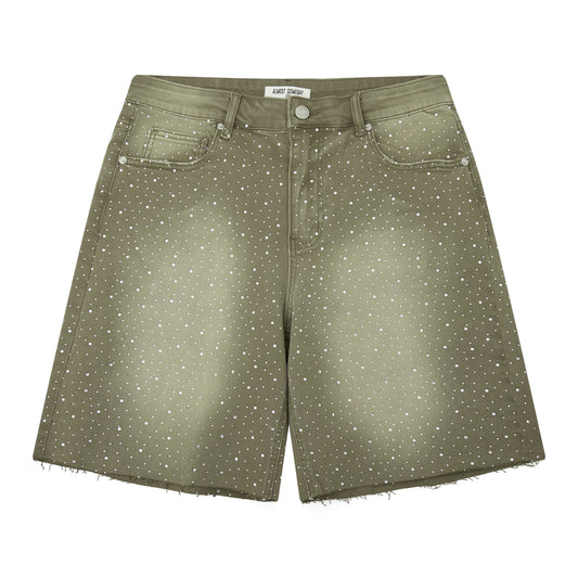 Cosmo Denim Jorts - Olive
