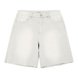 Cosmo Denim Jorts - Cream