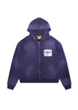 Rig Terry Zip Up - Vintage Navy