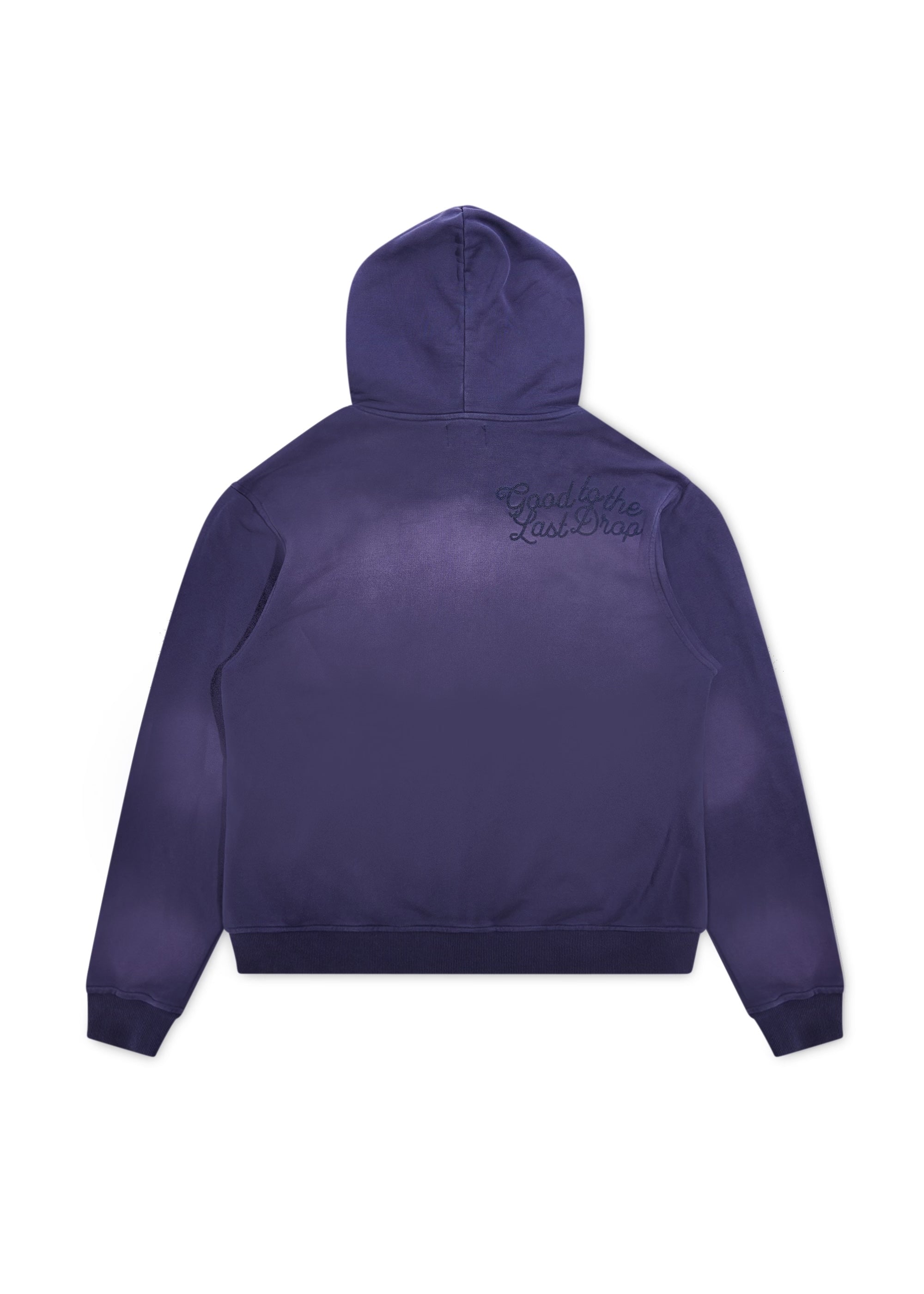 Rig Terry Zip Up - Vintage Navy
