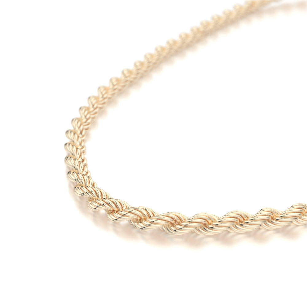 Gold Rope Chain 6mm