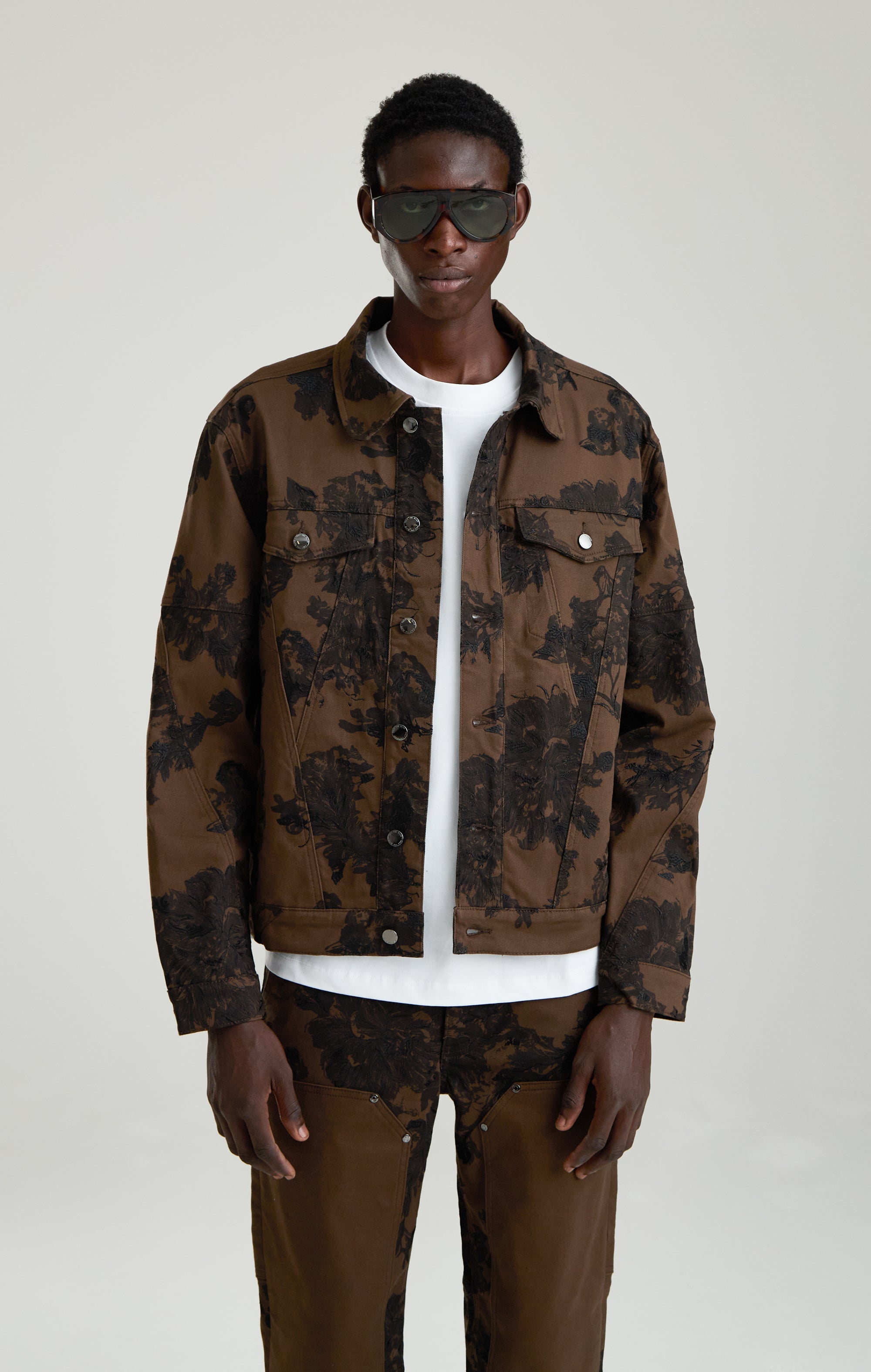 SHADOW BLOSSOM CARPENTER JACKET