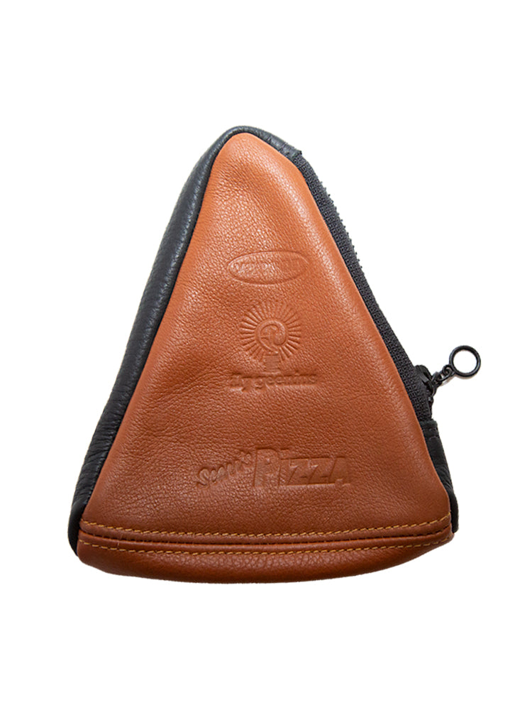 LEATHER PIZZA SLICE POUCH | SCARR'S PIZZA COLLABORATION