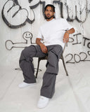 EPTM Scrunchie Pants - Charcoal