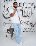 EPTM Scrunchie Pants - Sky Blue