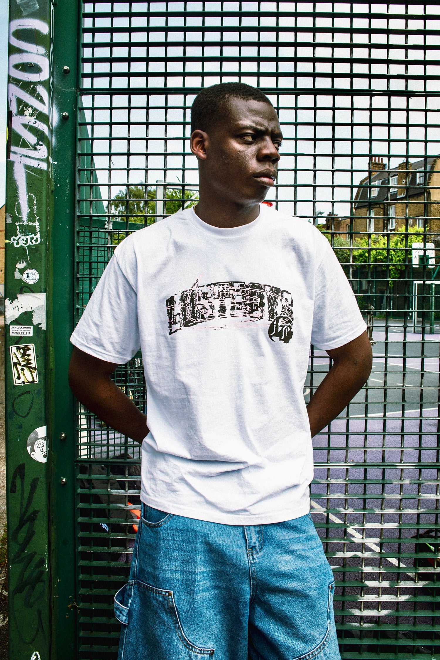 SHOCKER TEE - White