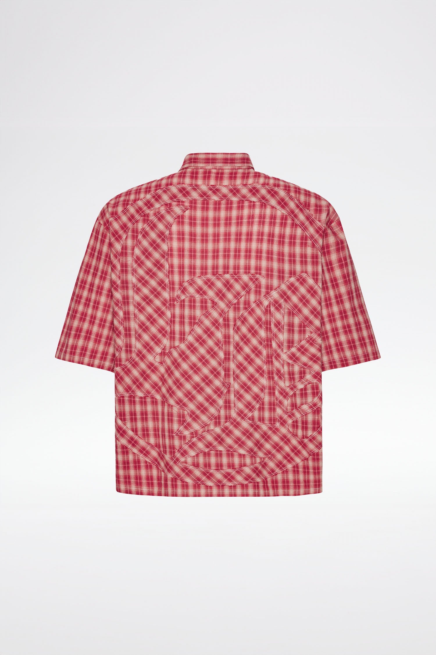 SHORT SLEEVED SHIRT - Red Tartan