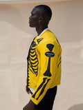WOLVERINE SKELETON LEATHER JACKET (PRODUCTION TIME 4-12 WEEKS)