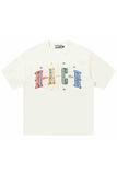 Rainbow Star Embroidered Tee