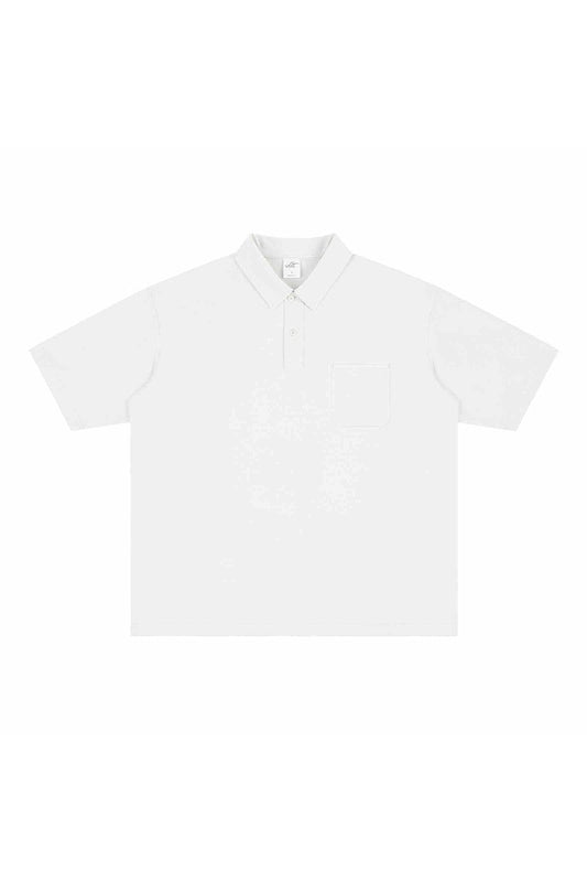 Dropped Shoulder Polo Shirt