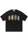 Rainbow Star Embroidered Tee