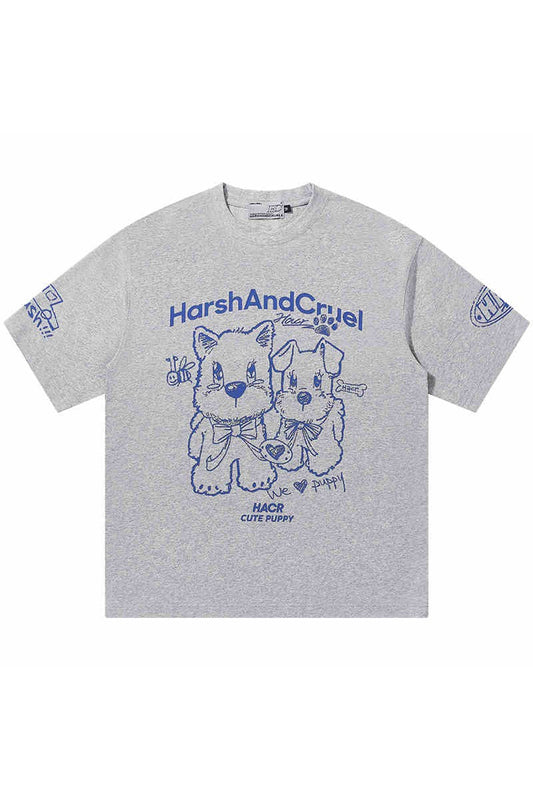 Playful Dog Graphic Tee