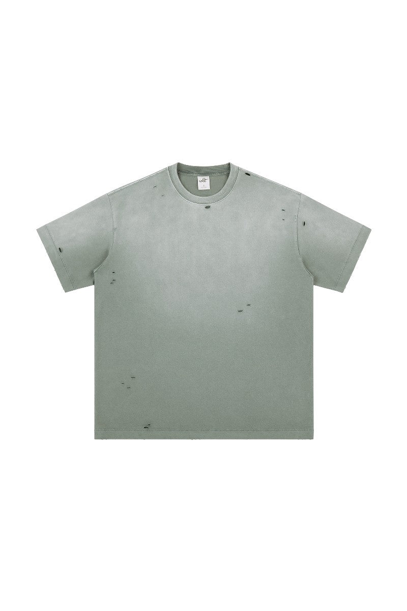 Distressed Spray Oversized Tee