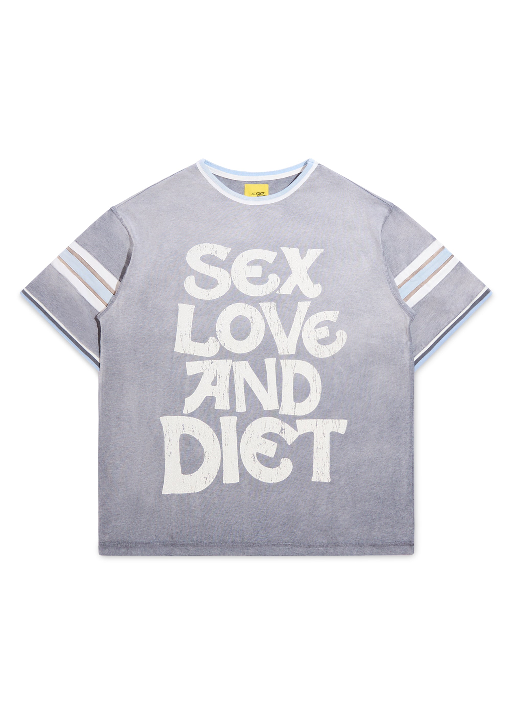 SL&D Athletic Tee - Heather Grey/Blue