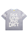 SL&D Athletic Tee - Heather Grey/Blue
