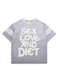 SL&D Athletic Tee - Heather Grey/Blue