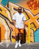 EPTM Derby Shorts - Orange