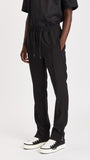 Black Twill Tailored Trouser