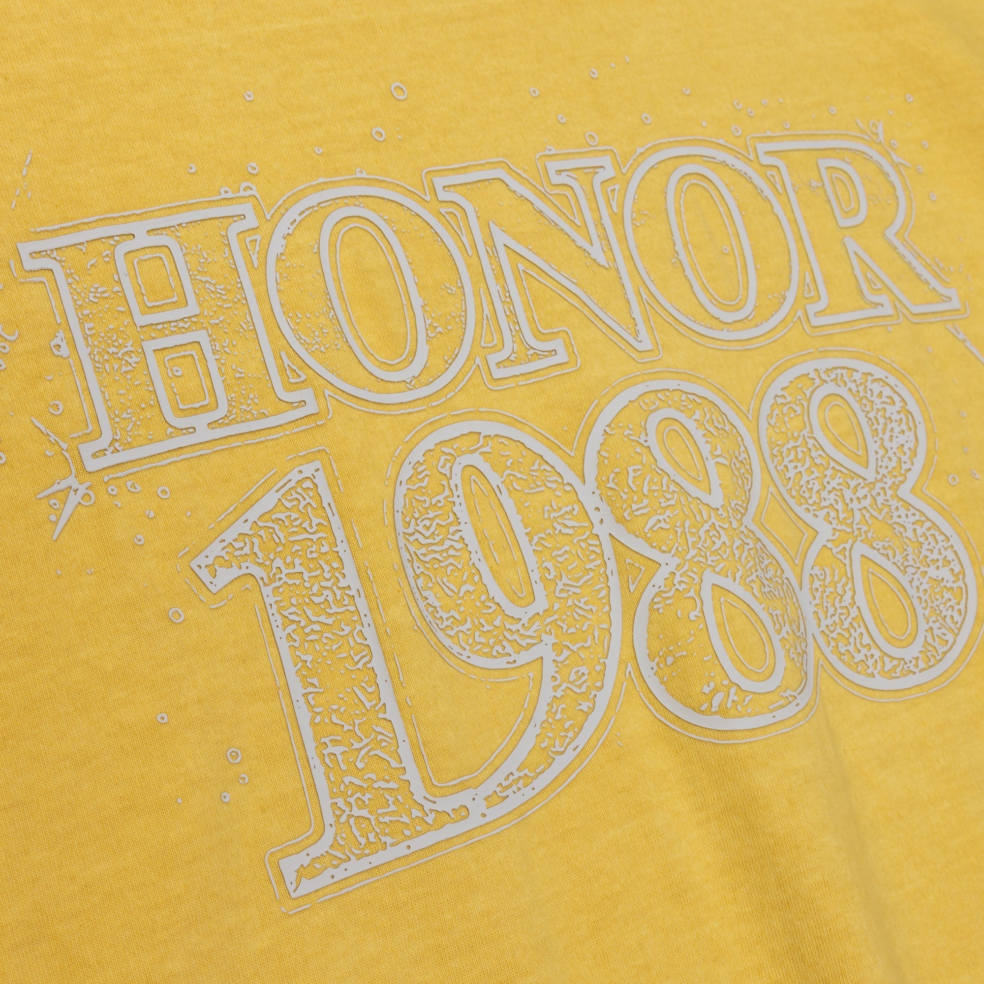 Honor Concert T-Shirt - Yellow