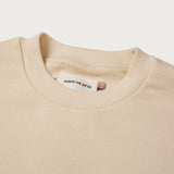 Pocket Pullover Crewneck Sweater - Bone