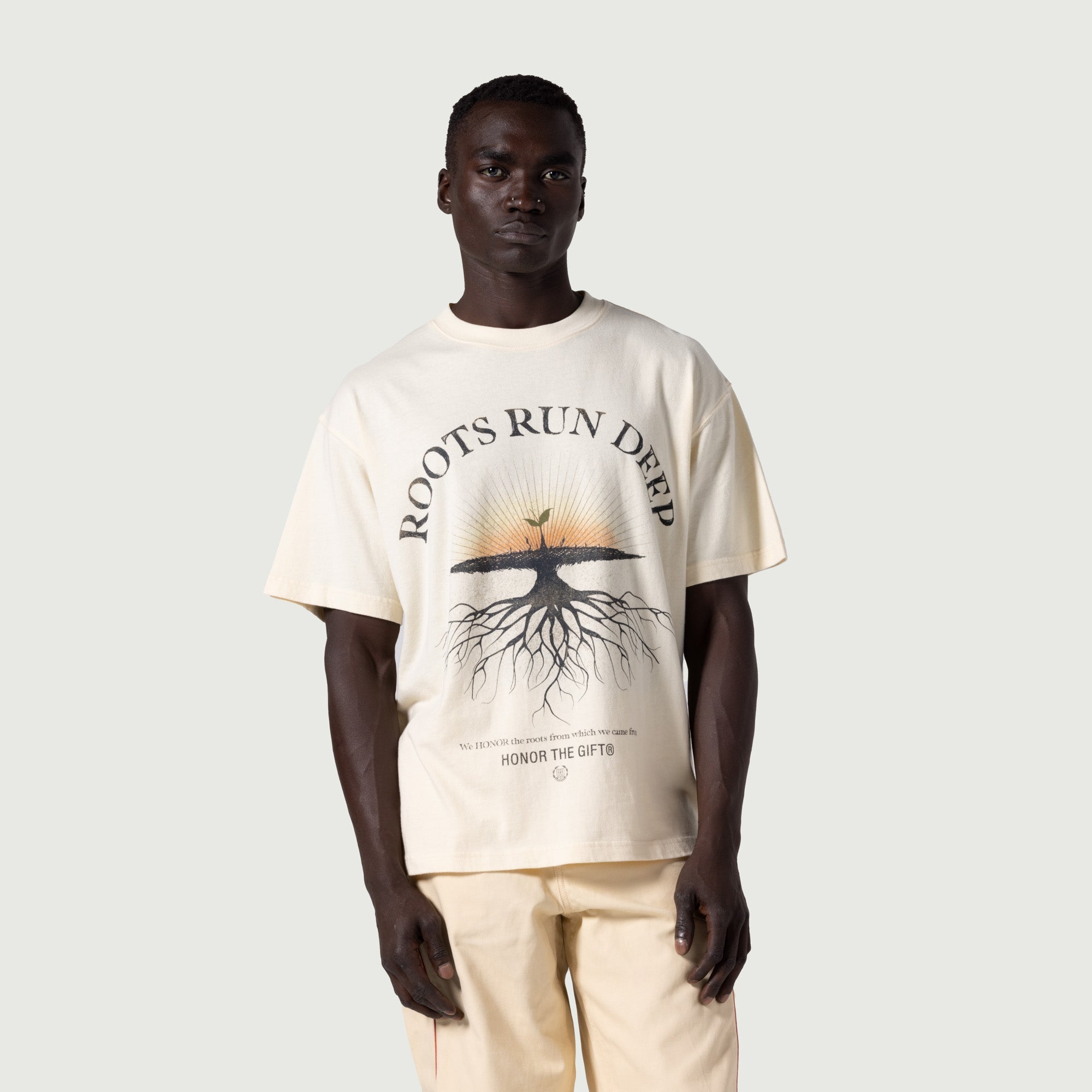 Roots Run Deep T-Shirt - Bone