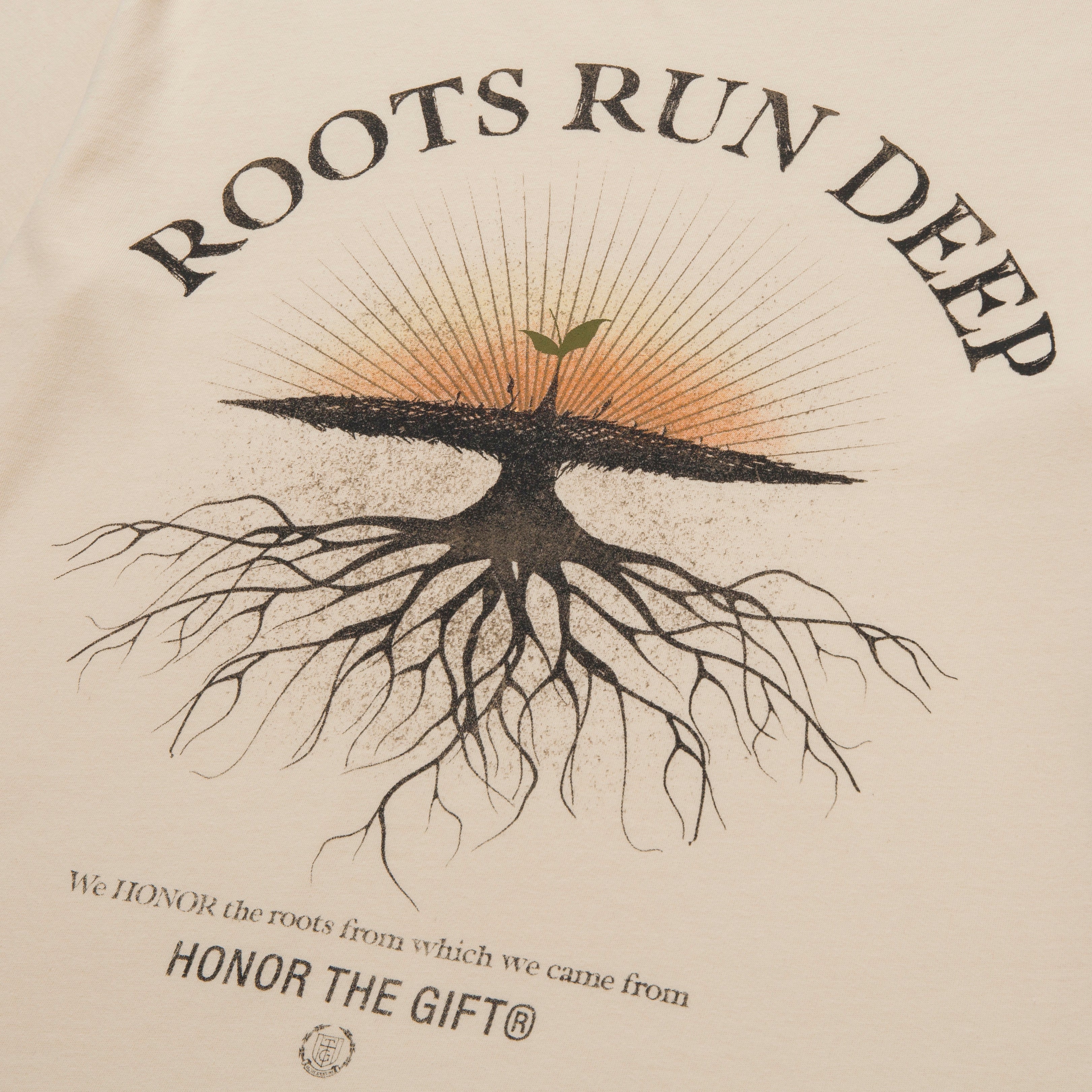 Roots Run Deep T-Shirt - Bone
