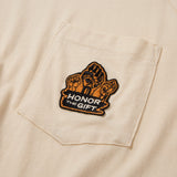 S/S Panel Pocket T-Shirt - Bone