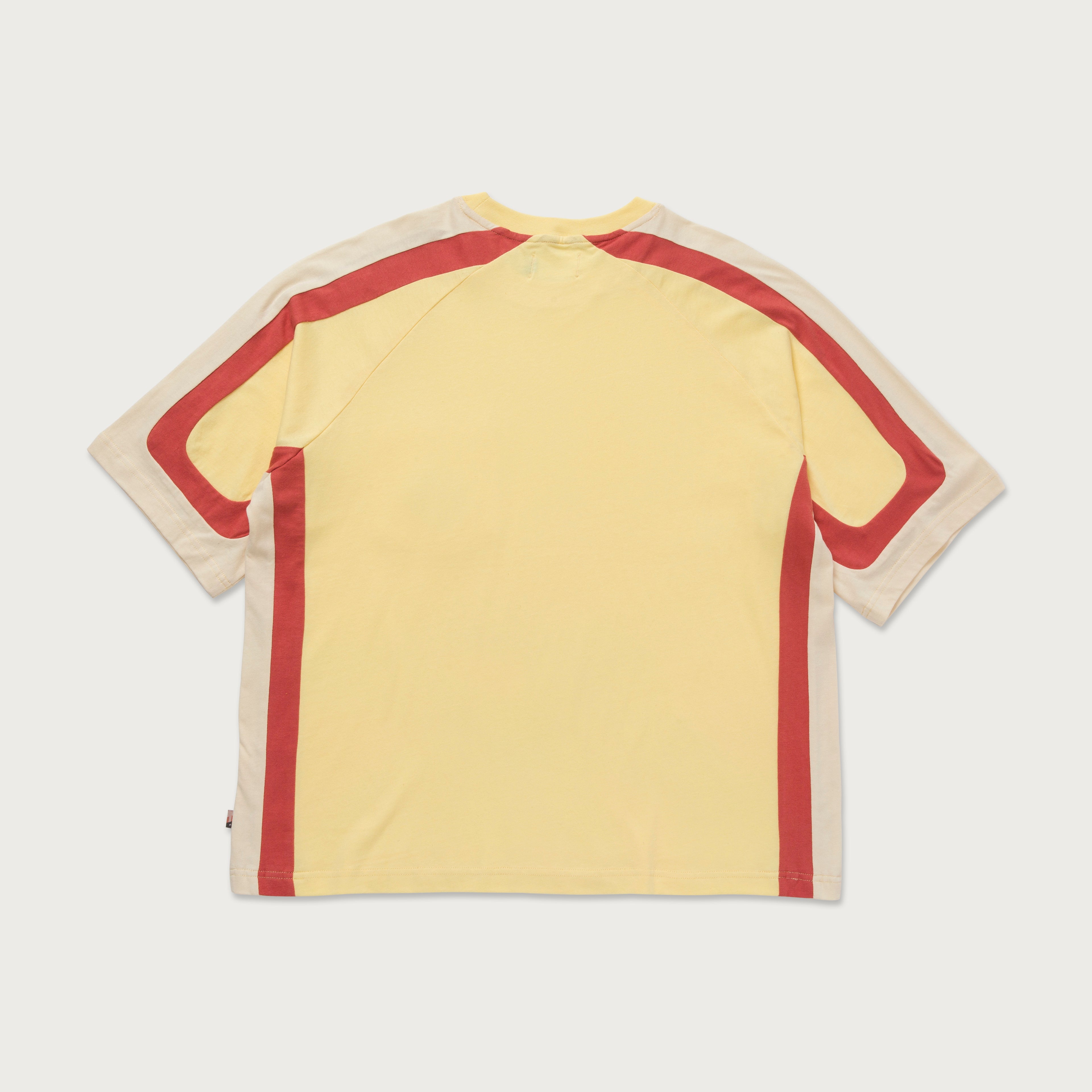 S/S Panel Pocket T-Shirt - Yellow