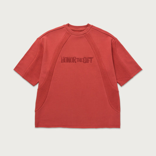 S/S Panel Terry Jumper - Brick