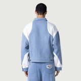 Color Blocked Trucker - Indigo