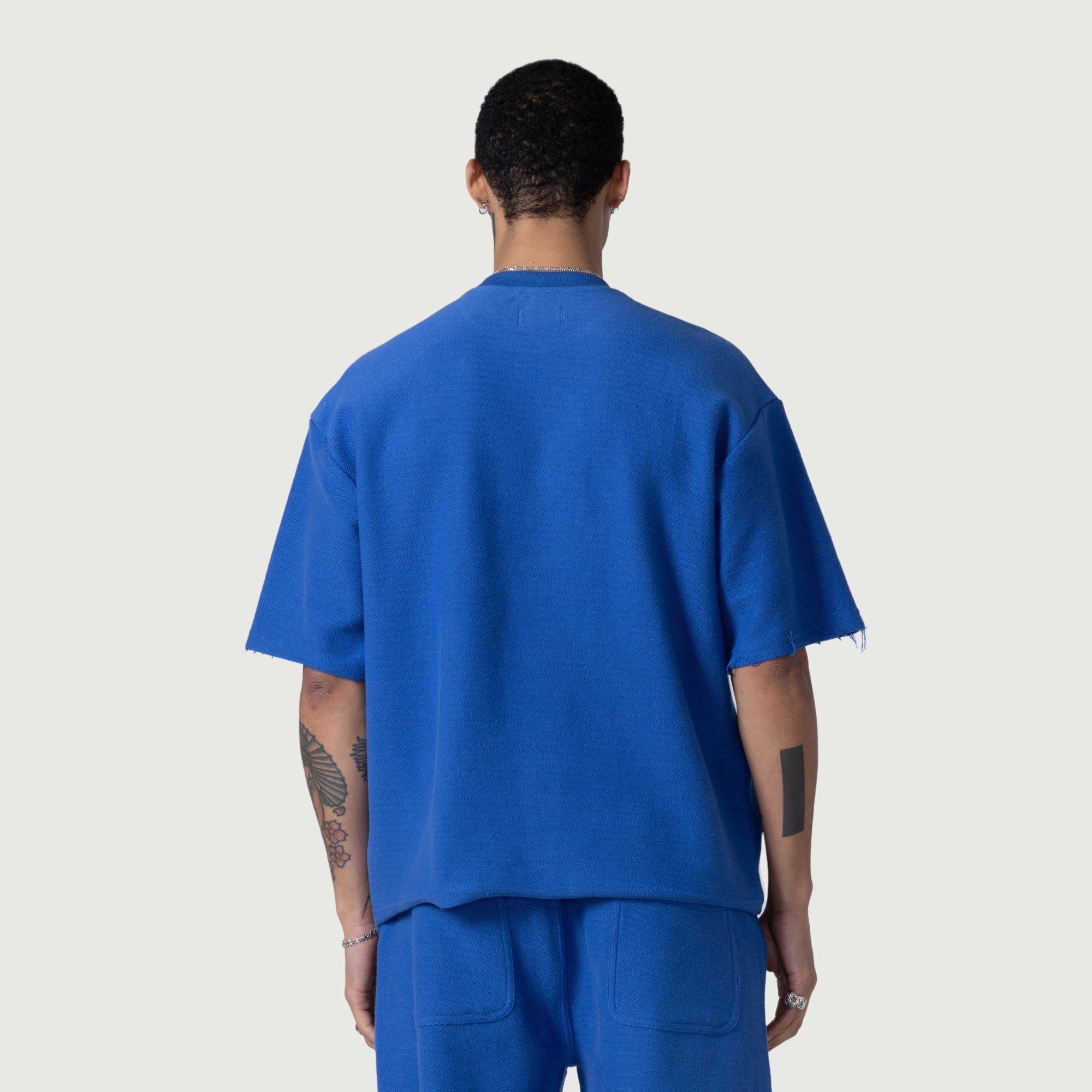 Association Herringbone Crew - Blue