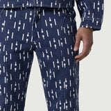 Denim Riding Flare Pant - Navy