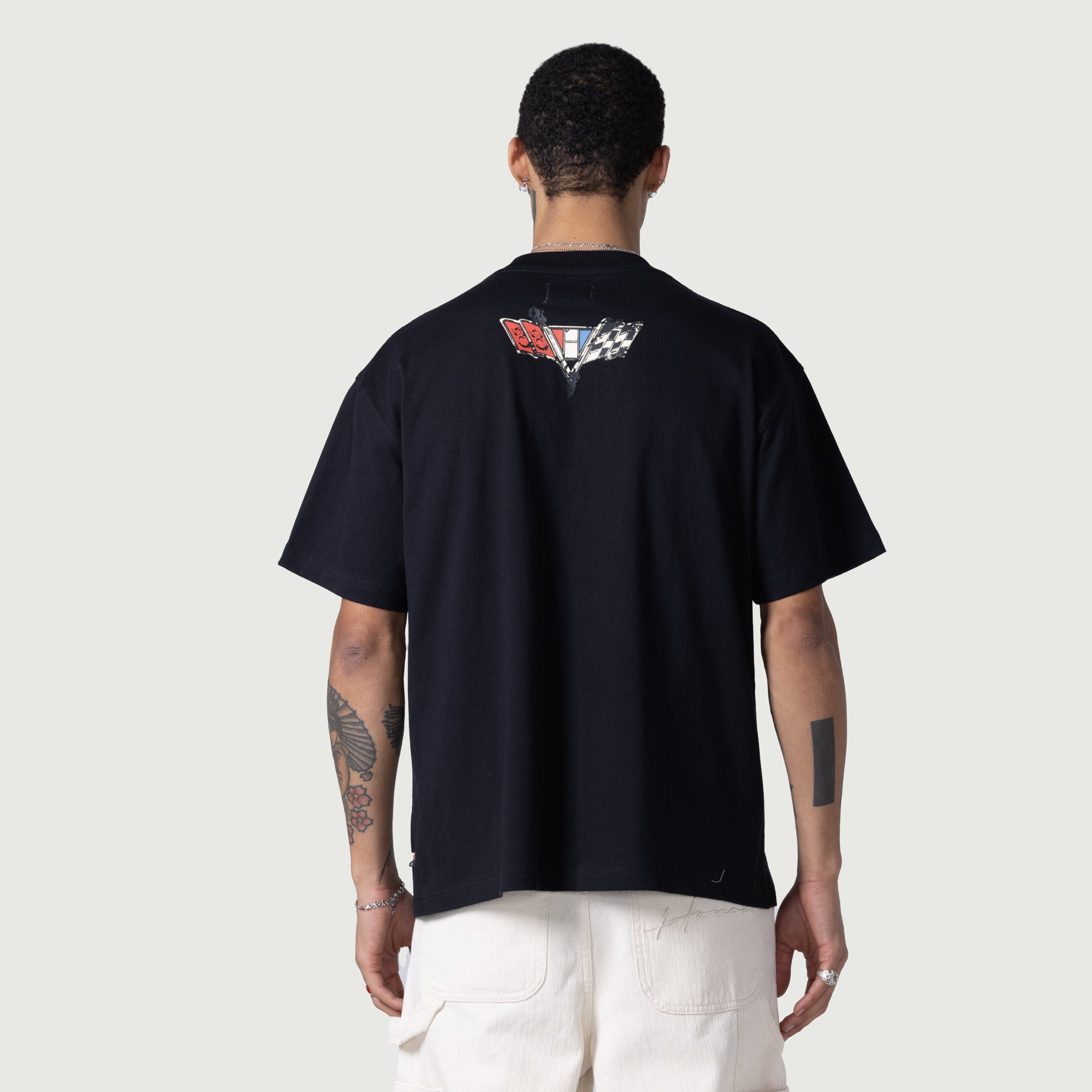 Persistence Race Tee - Black