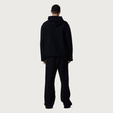 Race Herringbone Sweatpants - Black