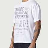 Traveled Journey Tee - White