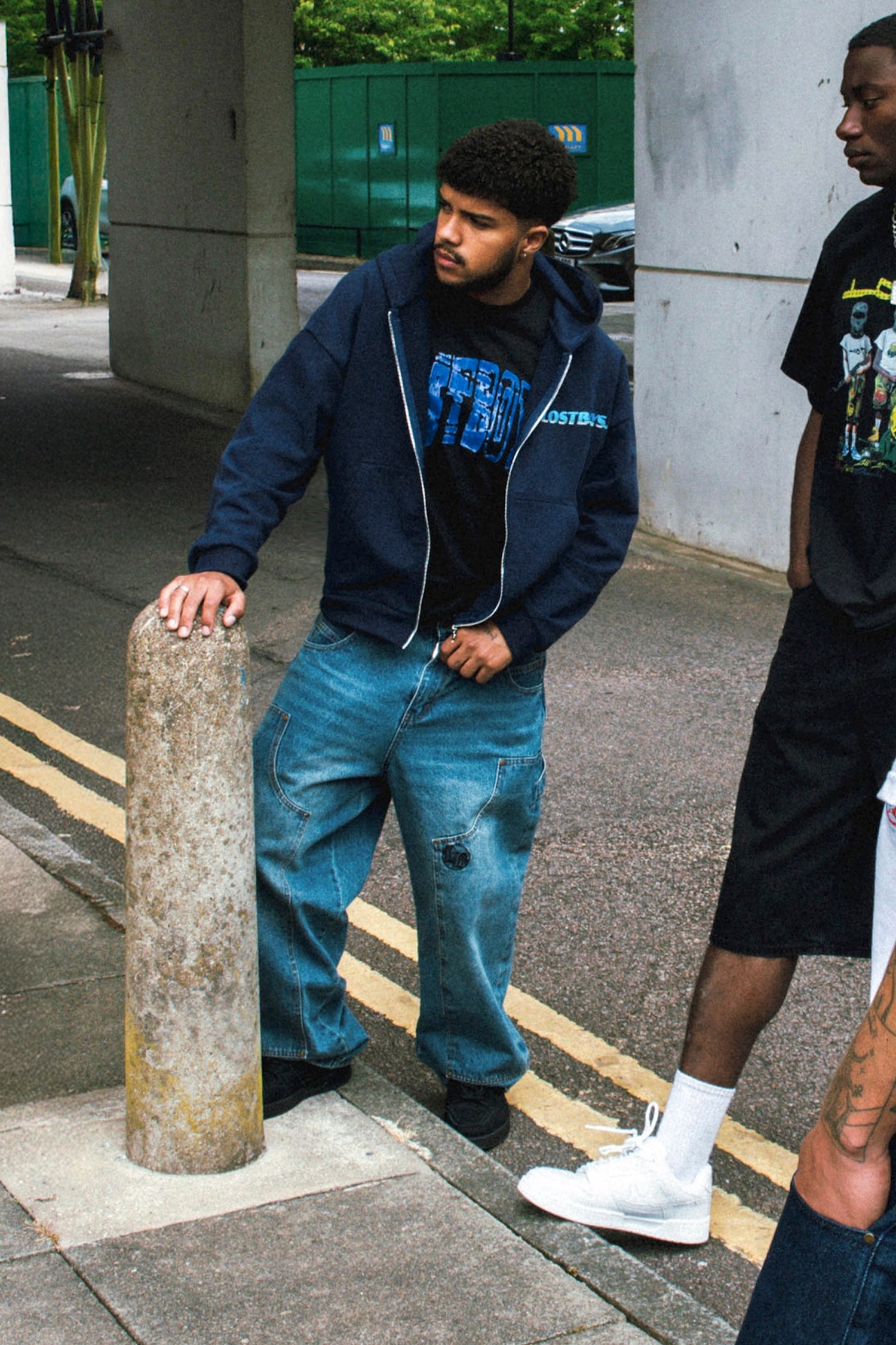 SPLINTER TEE - Black