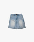 EPTM Spotty Denim Shorts - Blue