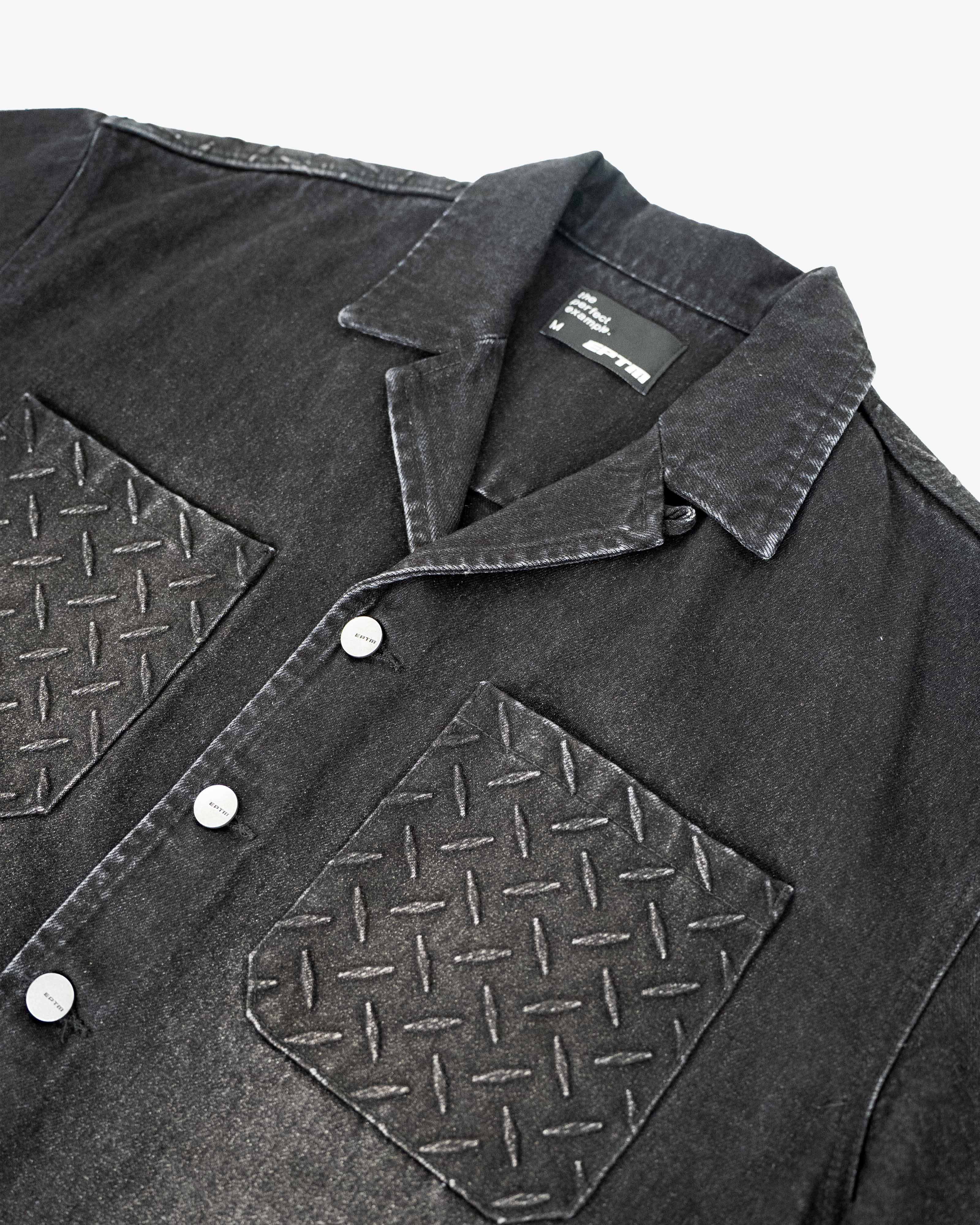 EPTM Steeler Denim Shirt - Black